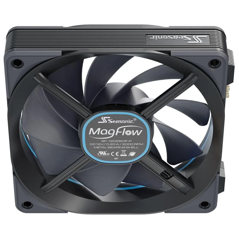 Seasonic MagFlow 1225 PWM korpuso ventiliatorius – 120 mm, 3 vnt. komplektas