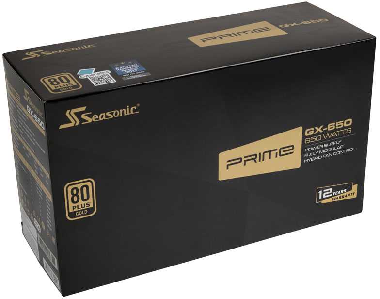Seasonic Prime GX - 650W | Kompiuterio maitinimo šaltinis