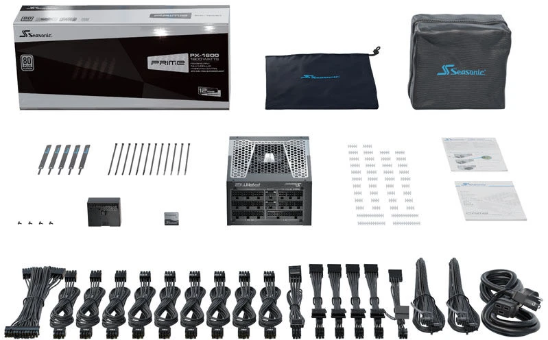 Seasonic Maitinimo blokas PRIME PX-1600 ATX 3.0, 80 PLUS Platinum sertifikatas