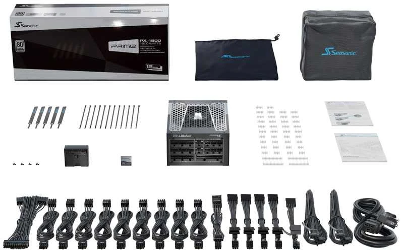 Seasonic Maitinimo blokas PRIME PX-1600 ATX 3.0, 80 PLUS Platinum sertifikatas