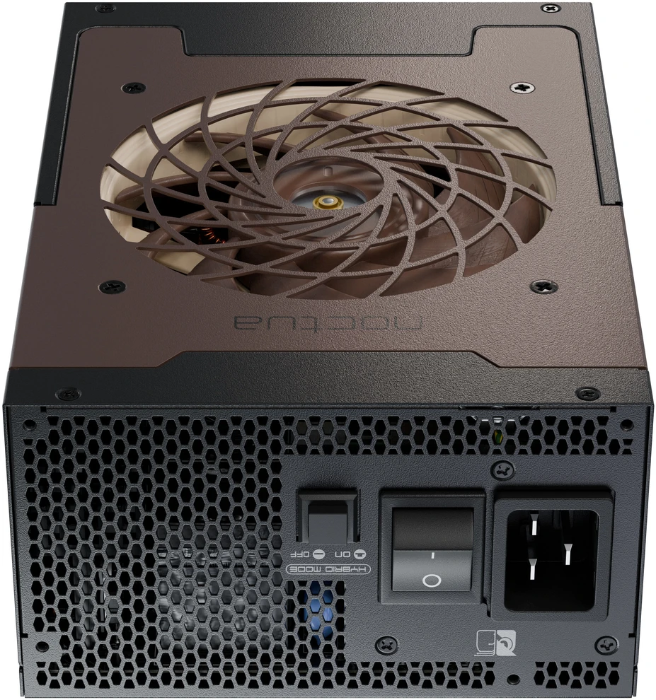 „Seasonic Prime TX-1600 Noctua Edition“ maitinimo šaltinis, „80 PLUS Titanium“, modulinis, ATX 3.1, PCIe 5.0 × 1600 vatų