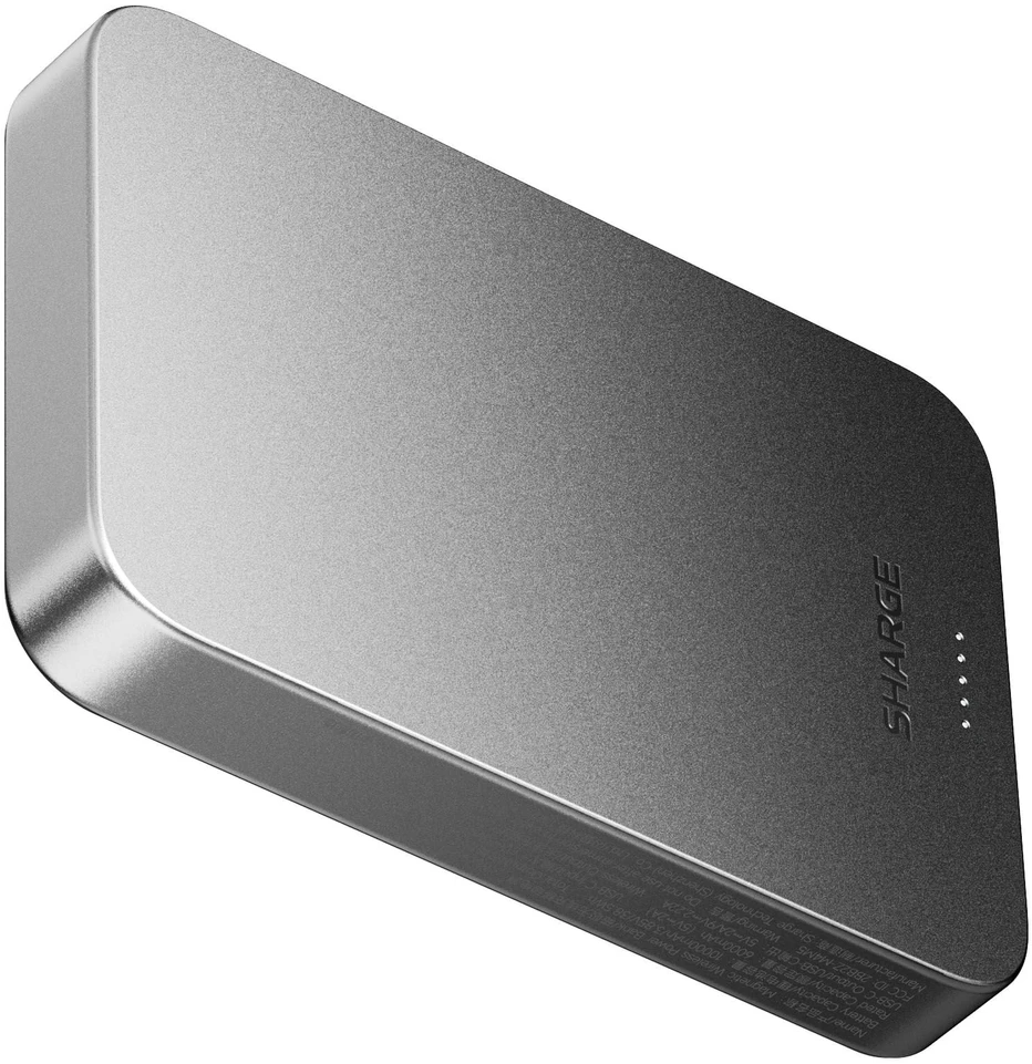 „Powerbank Azo SHARGE AeroMag Air Magnetic Wireless Ultra-slim Powerbank 10000mah Powerbank (YDD-AEROMAGAIR-M7)“