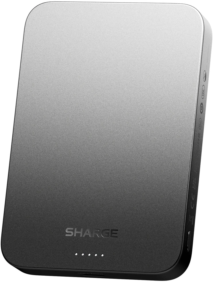 „Powerbank Azo SHARGE AeroMag Air Magnetic Wireless Ultra-slim Powerbank 10000mah Powerbank (YDD-AEROMAGAIR-M7)“