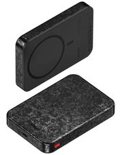SHARGE CarbonMag 10K Powerbank, 10.000mAh, 15W Qi2, 20W USB-C - juodas