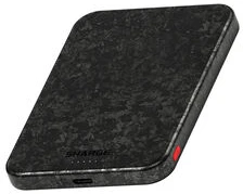 Powerbank Azo SHARGE CarbonMag 5K Powerbank, 15W Qi, 20W USB-C - 5.000mAh, juoda (YDD-SG-C3TXWCX-HEI)