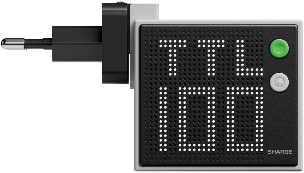 SHARGE Pixel 100 GaN Charger, 100W, 3x USB-C, 1x USB-A - pilkas
