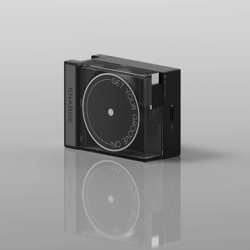 Įkroviklis StarTech Do urządzeń przenośnych SHARGE Uniwersalne Juodas, Permatomas Prąd przemienny, USB Szybkie ładowanie Wewnętrzna (CDT-SG-65-EUR-CP-HEI)
