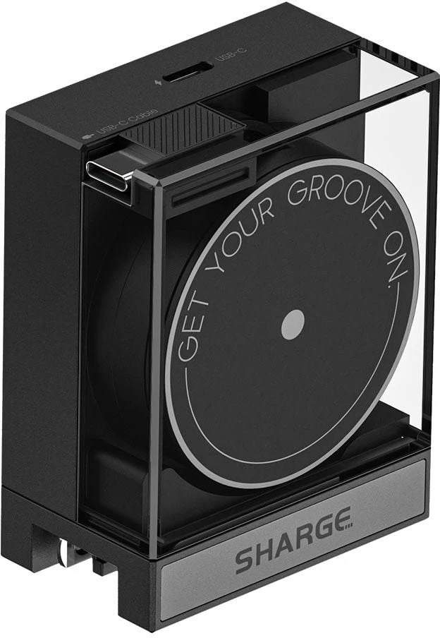 Įkroviklis StarTech Do urządzeń przenośnych SHARGE Uniwersalne Juodas, Permatomas Prąd przemienny, USB Szybkie ładowanie Wewnętrzna (CDT-SG-65-EUR-CP-HEI)