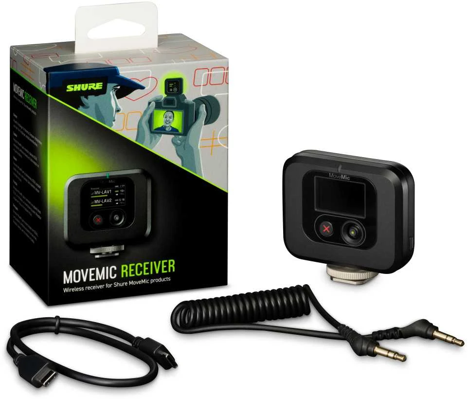 Shure belaidis imtuvas, skirtas MoveMic | MV-R-Z6