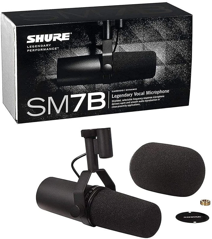 Shure SM7B mikrofonas