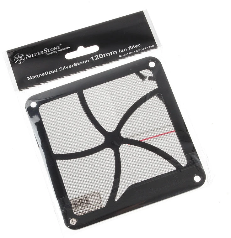 SilverStone 120mm Fan Grilis mit Magnet Montage