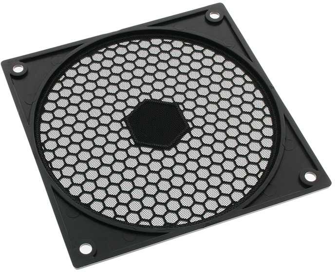 SilverStone Fan grille SST-FF121B Juodas, 120 x 120 x 4.68 mm