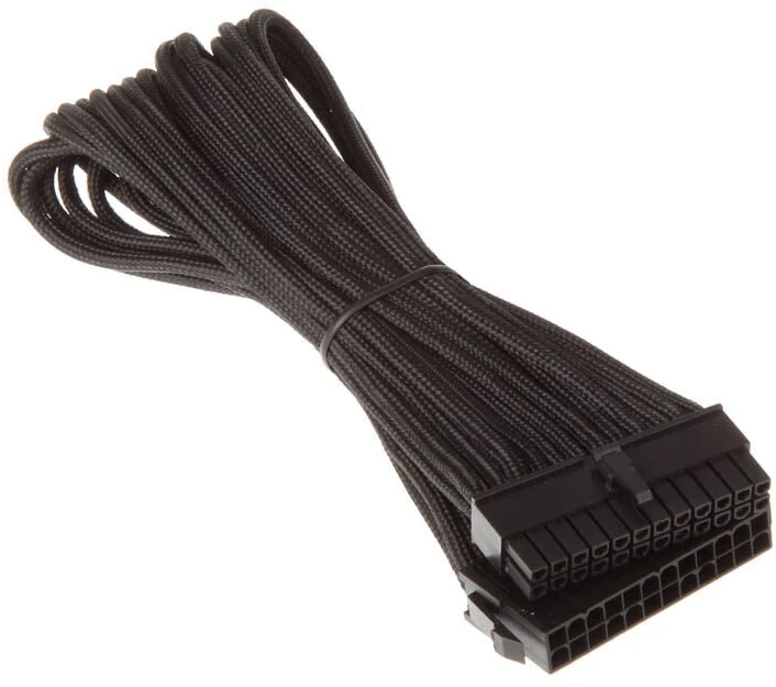 SilverStone 24 kontaktų ATX į 24 kontaktų ATX – 300 mm, juodas
