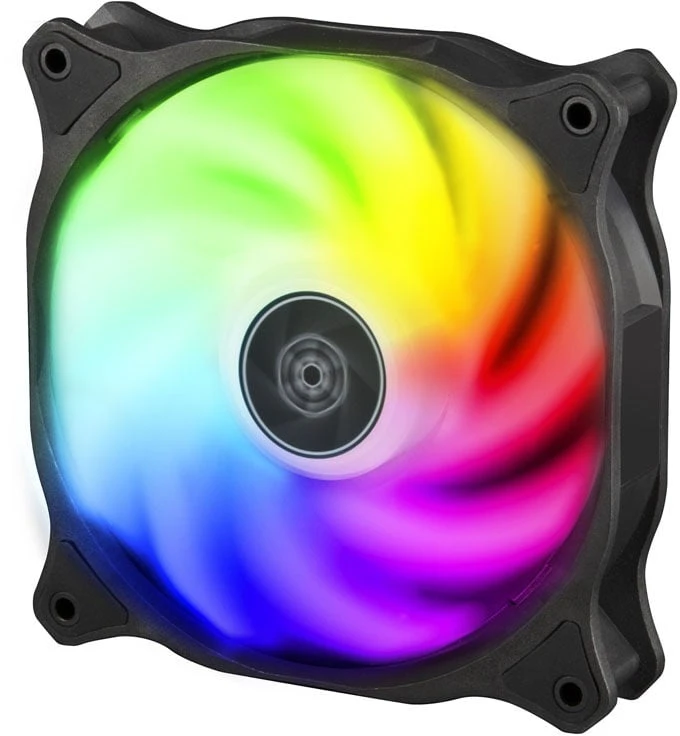 SilverStone Air Blazer 120R fan, ARGB – 120mm, juodas