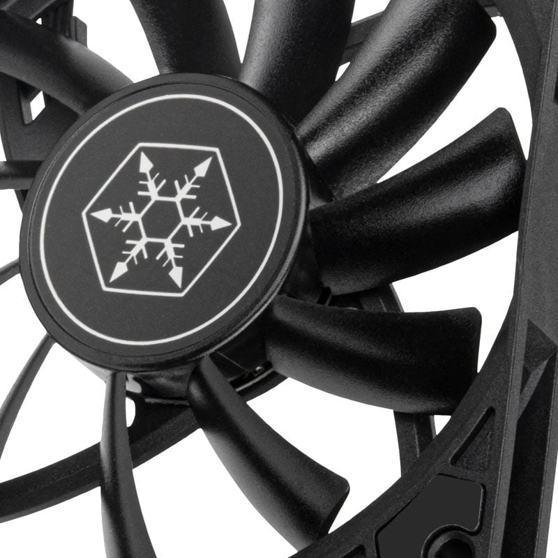 SilverStone Air Slimmer SST-AS90B Slim-korpuso ventiliatorius – 92mm, juodos spalvos