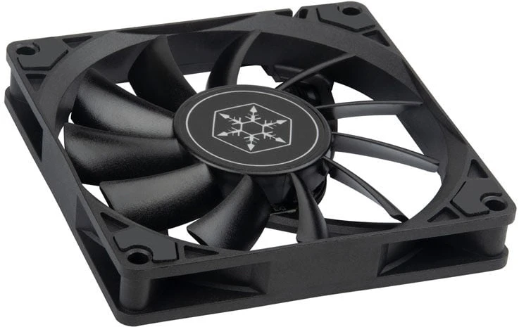 SilverStone Air Slimmer SST-AS90B Slim-korpuso ventiliatorius – 92mm, juodos spalvos