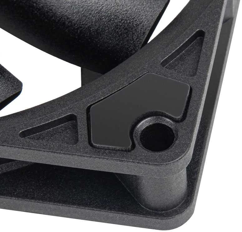 SilverStone Air Slimmer SST-AS90B Slim-korpuso ventiliatorius – 92mm, juodos spalvos