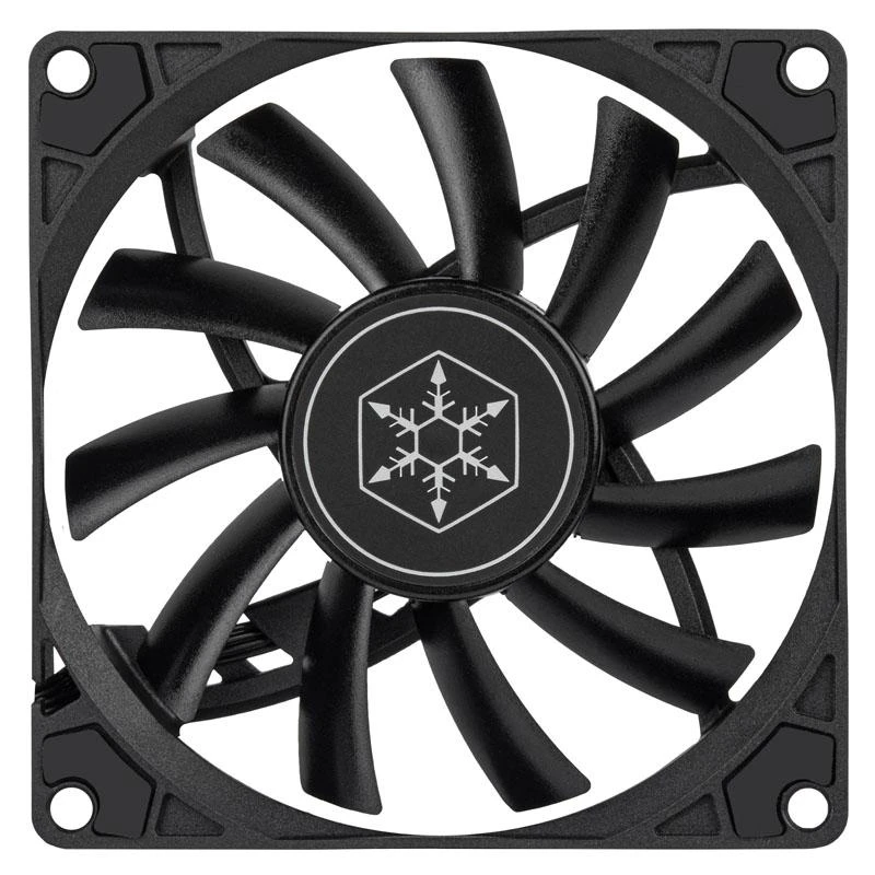 SilverStone Air Slimmer SST-AS90B Slim-korpuso ventiliatorius – 92mm, juodos spalvos