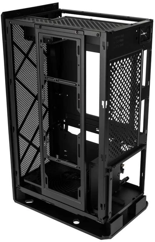 SilverStone Alta G1M Mirco–ATX korpusas – juoda