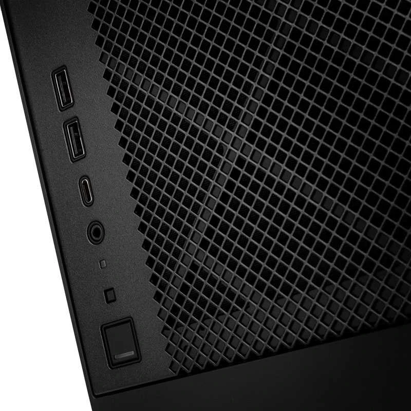 SilverStone Alta G1M Mirco–ATX korpusas – juoda