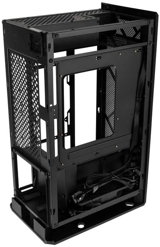 SilverStone Alta G1M Mirco–ATX korpusas – juoda