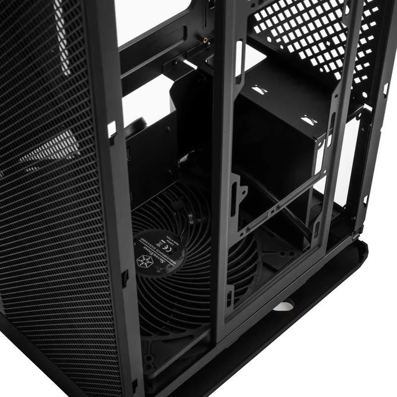 SilverStone Alta G1M Mirco–ATX korpusas – juoda