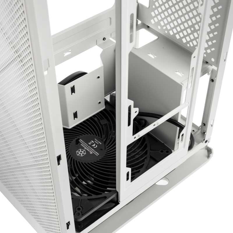 SilverStone Alta G1M obudowa Mirco–ATX – balta