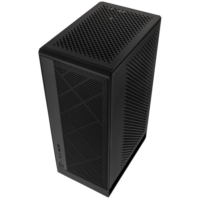 SilverStone Alta G1M Mirco–ATX korpusas – juoda