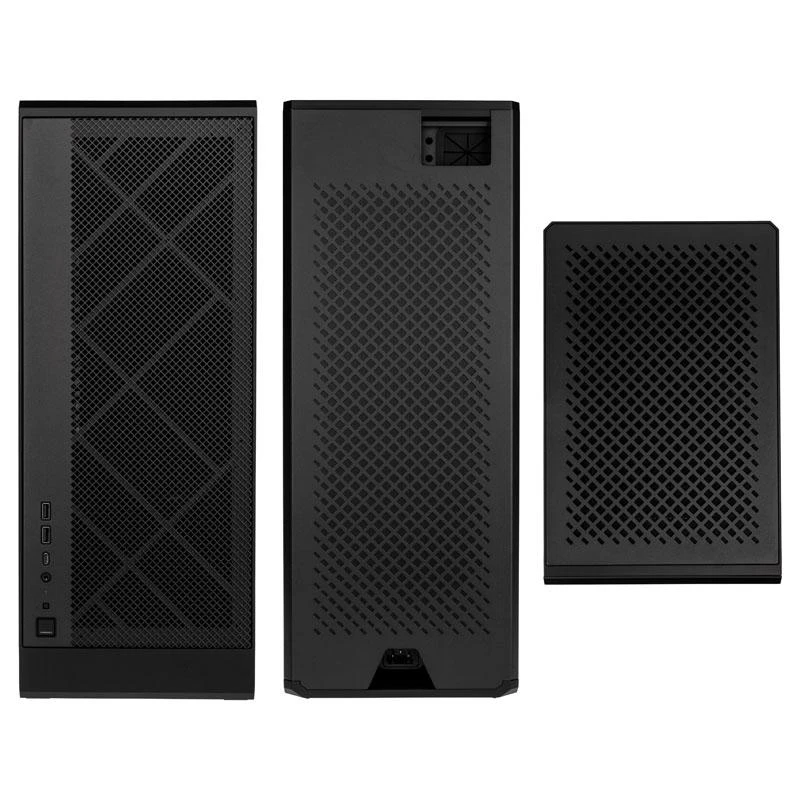 SilverStone Alta G1M Mirco–ATX korpusas – juoda