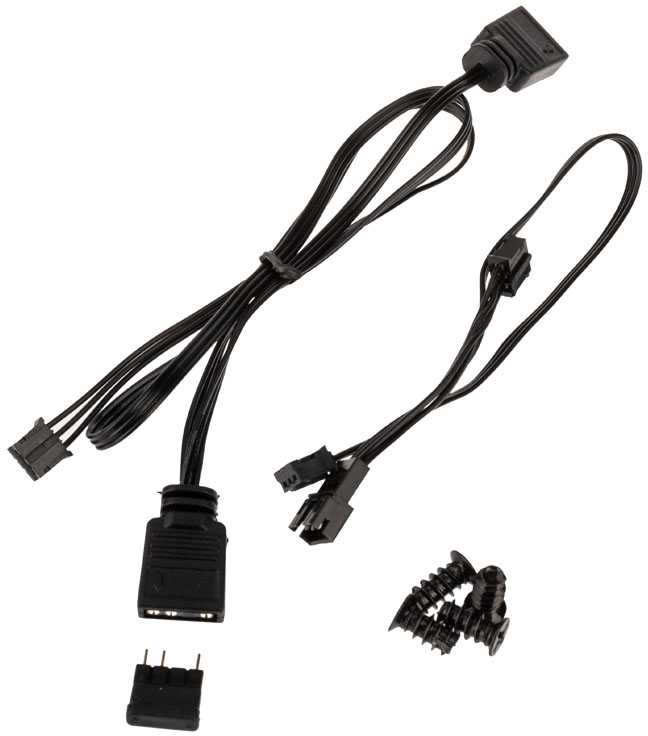 SilverStone AP184i-ARGB korpuso ventiliatorius, 180mm – juodos spalvos