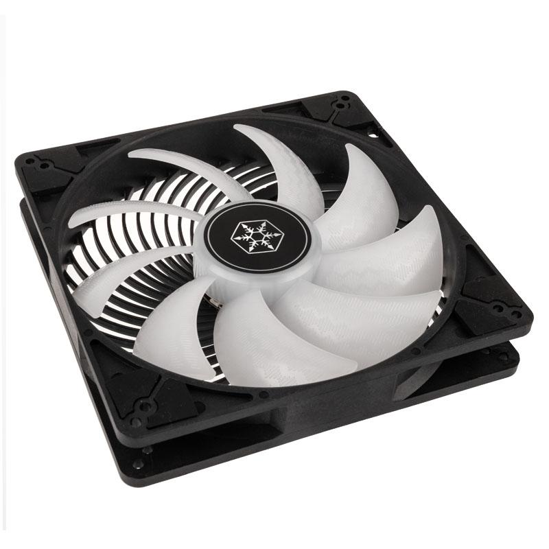 SilverStone AP184i-ARGB korpuso ventiliatorius, 180mm – juodos spalvos