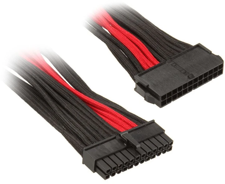 SilverStone ATX24 - ATX24, 0.3m, Raudona (SST-PP07-MBBR)