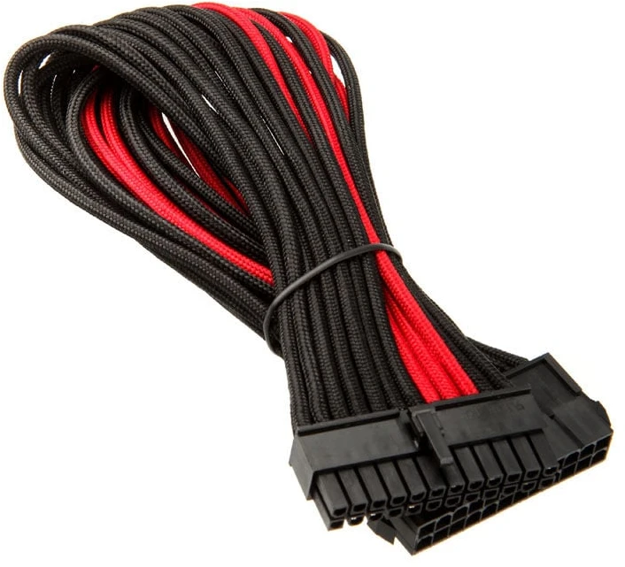 SilverStone ATX24 - ATX24, 0.3m, Raudona (SST-PP07-MBBR)