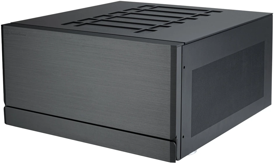 „SilverStone SST-CW04TB Crown 04“, HTPC korpusas - tamsiai pilkas