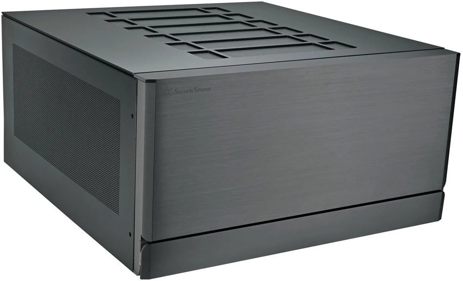 „SilverStone SST-CW04TB Crown 04“, HTPC korpusas - tamsiai pilkas