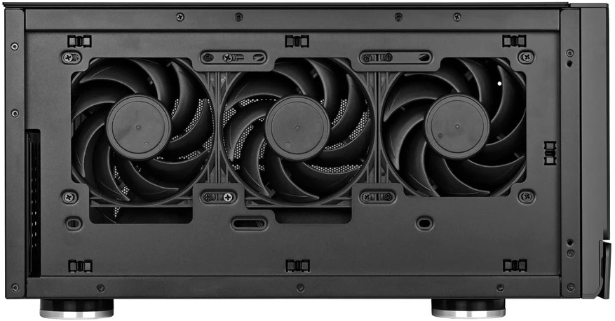 „SilverStone SST-CW04TB Crown 04“, HTPC korpusas - tamsiai pilkas