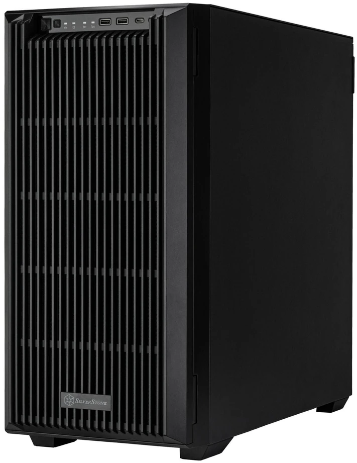 „SilverStone SST-CS383“, bokšto tipo korpusas - juodas, NAS korpusas