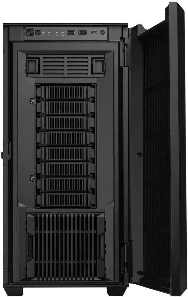 „SilverStone SST-CS383“, bokšto tipo korpusas - juodas, NAS korpusas