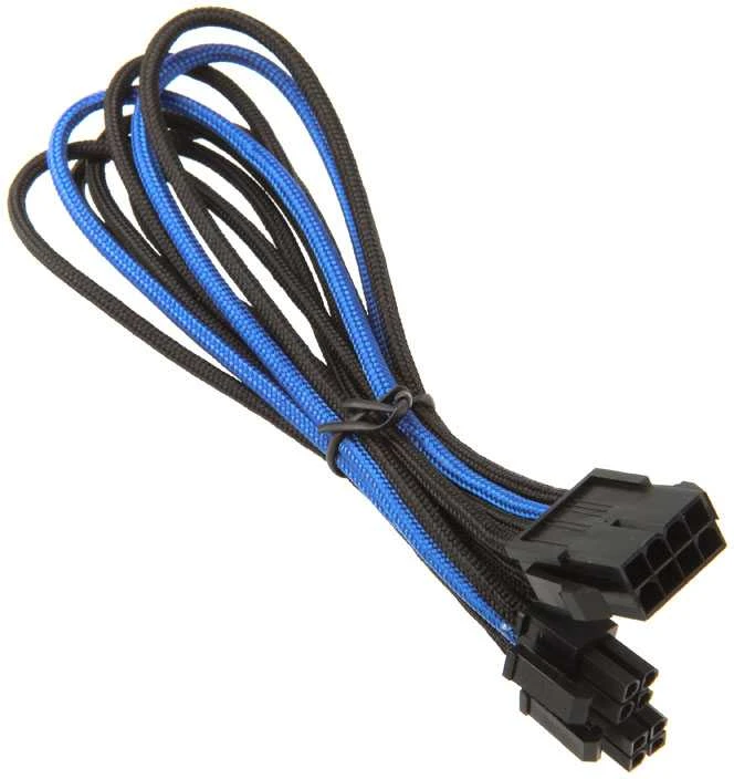 SilverStone ATX/EPS 8 kontaktų - ATX/EPS 8 kontaktų, 0,3 m, Mėlyna (SST-PP07-EPS8BA)