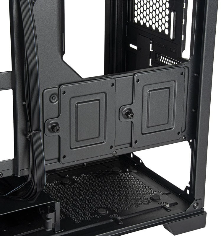 „SilverStone FARA 312 Micro–ATX“ korpusas, grūdintas stiklas – juoda
