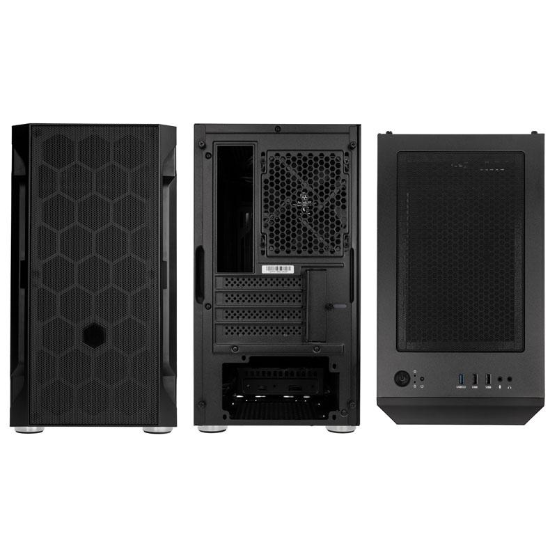 „SilverStone Fara H1M“, grūdintas stiklas – juoda