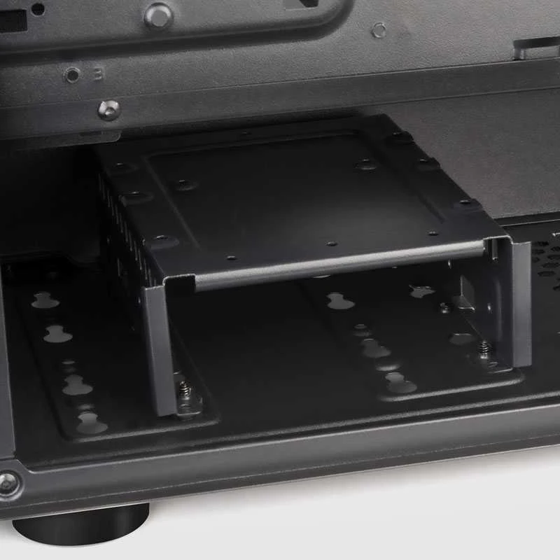 SilverStone Fara R1 V2 Midi-Tower, Tempered Glas - juodas
