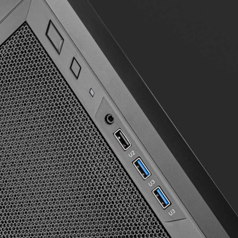 SilverStone Fara R311 Micro-ATX-case - juodas