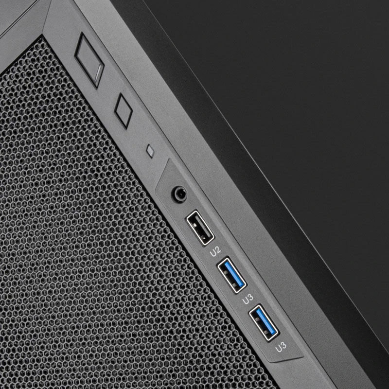 SilverStone Fara R311 Micro-ATX-case - juodas