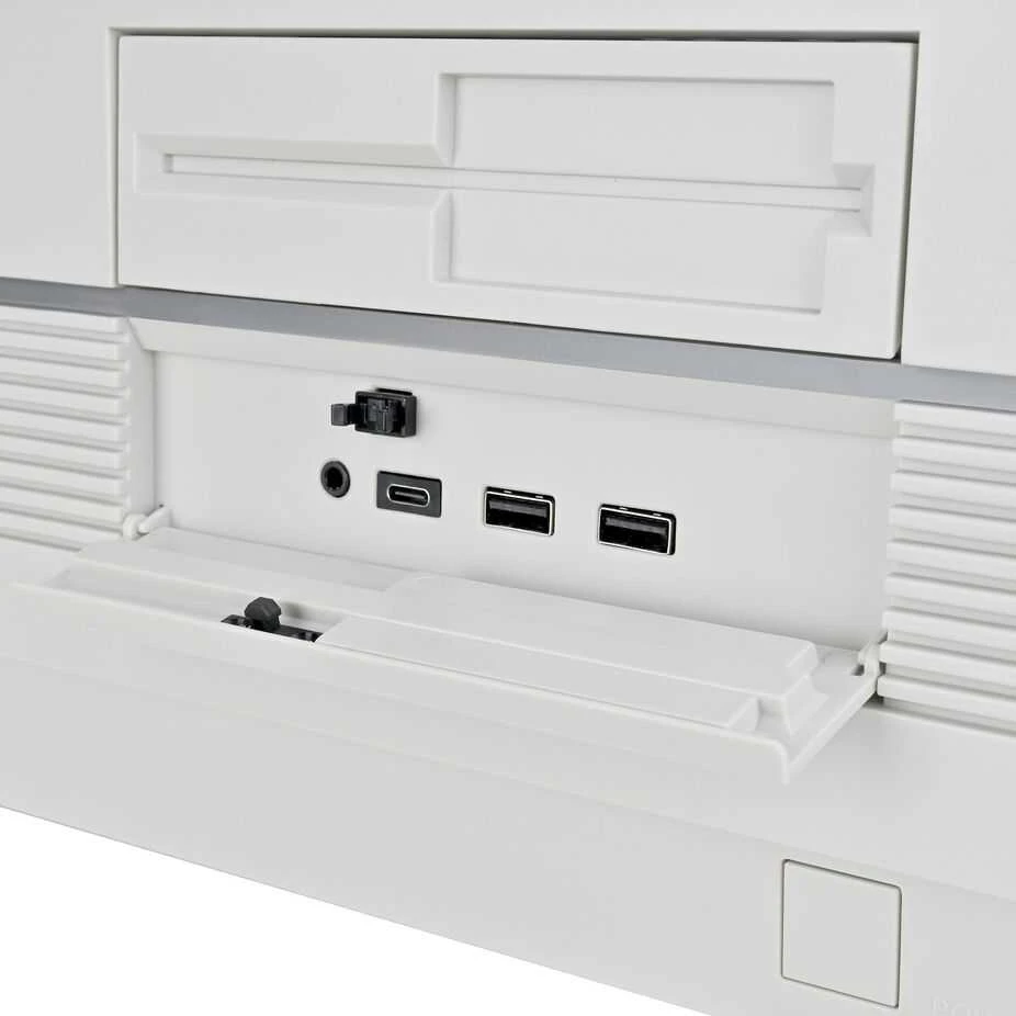 SilverStone FLP01 PC-kompiuterio korpusas, HTPC, SSI-CEB/ATX - baltos spalvos