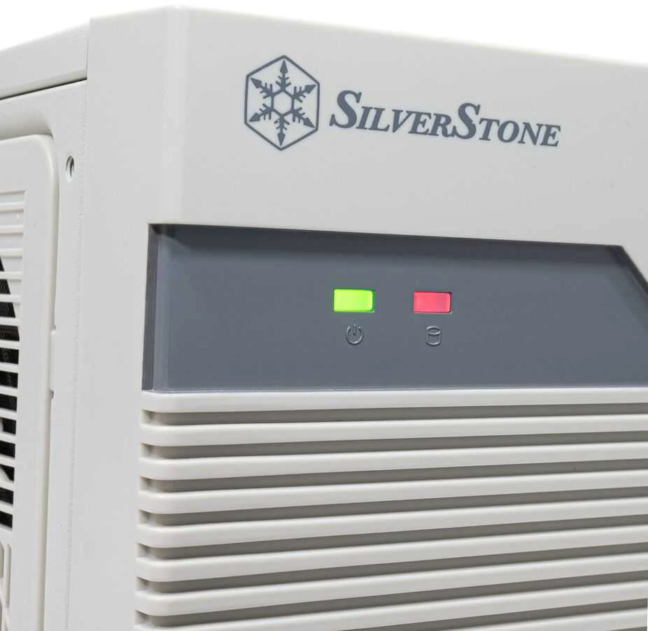 SilverStone FLP01 PC-kompiuterio korpusas, HTPC, SSI-CEB/ATX - baltos spalvos