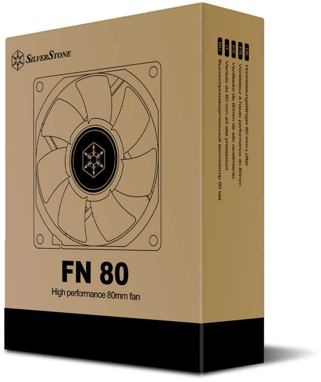 SilverStone FN80 PWM fan - 80 mm