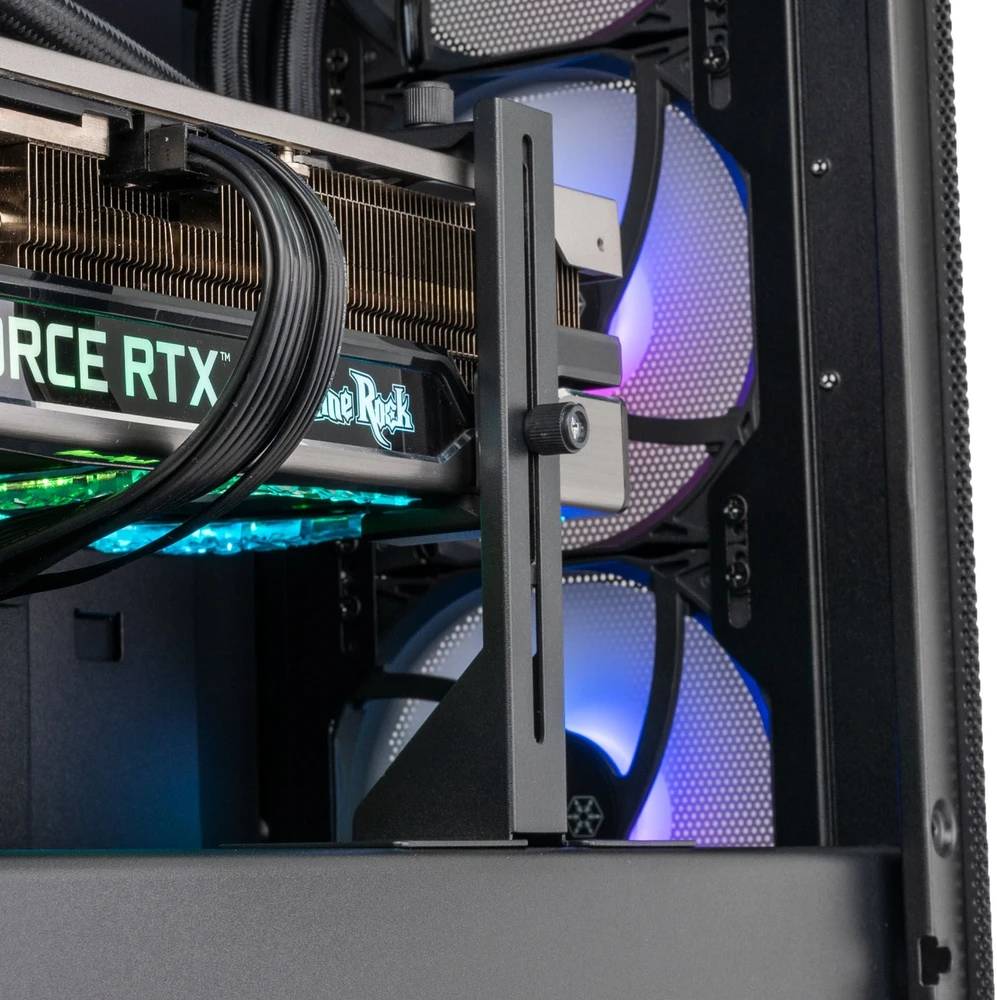 Vaizdo plokštė Silverstone GB01 GPU Mount – Juodas