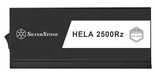 „SilverStone Hela 2500Rz Cybenetics Platinum“ maitinimo šaltinis, PCIe 5.0, ATX 3.1 - 2.500 W, juodas