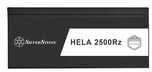 „SilverStone Hela 2500Rz Cybenetics Platinum“ maitinimo šaltinis, PCIe 5.0, ATX 3.1 - 2.500 W, juodas